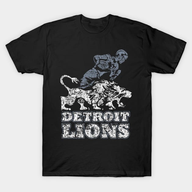 Detroit Lions 1934 T-Shirt by Viinlustraion